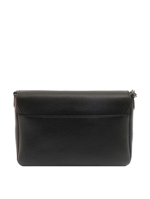 ARIES Borsa a tracolla in pelle martellata Nero - Borse Donna