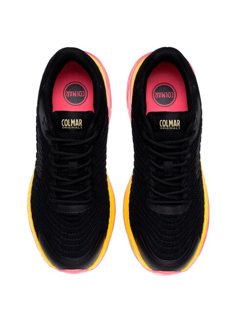 URBANTRAIL COLORS Sneakers black-bright pink/bright yellow - Scarpe Unisex