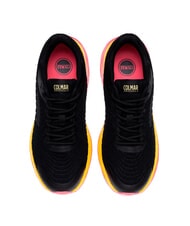 COLMAR URBANTRAIL COLORS Sneakers black-bright pink/bright yellow - Scarpe Unisex - 3