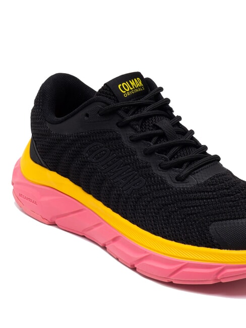 URBANTRAIL COLORS Sneakers black-bright pink/bright yellow - Scarpe Unisex