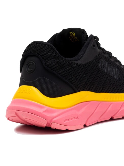 URBANTRAIL COLORS Sneakers black-bright pink/bright yellow - Scarpe Unisex