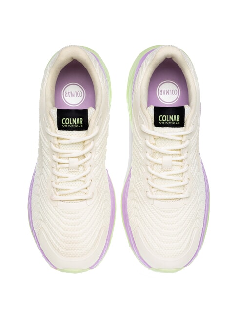 URBANTRAIL COLORS Sneakers off white-tea green-lilac - Scarpe Unisex