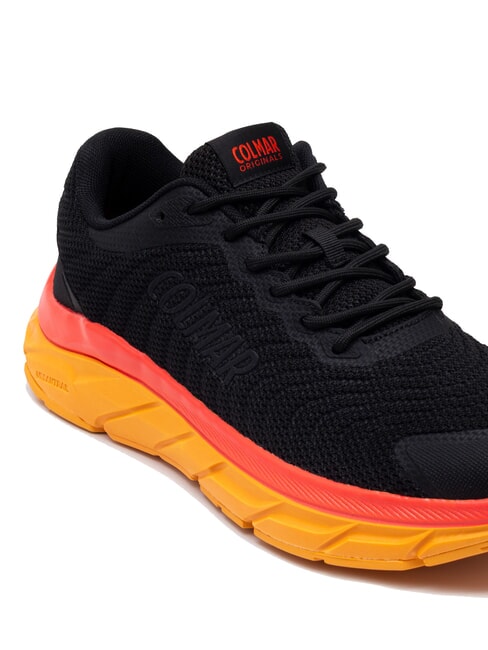 URBANTRAIL COLORS Sneakers black-orange-bright red - Scarpe Unisex