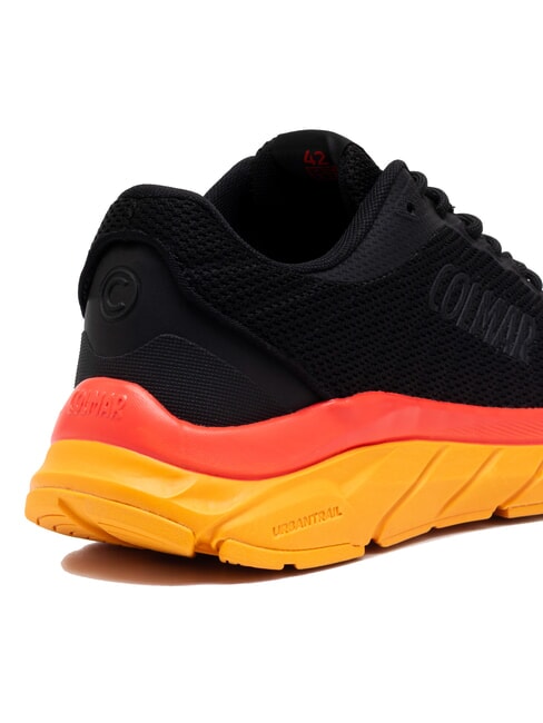 URBANTRAIL COLORS Sneakers black-orange-bright red - Scarpe Unisex