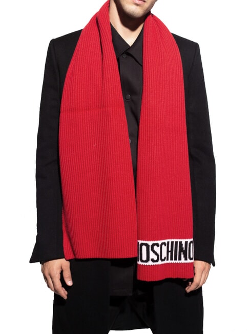 LOGO Sciarpa a costine rosso - Sciarpe