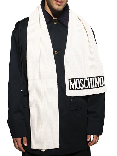 LOGO Sciarpa a costine panna - Sciarpe