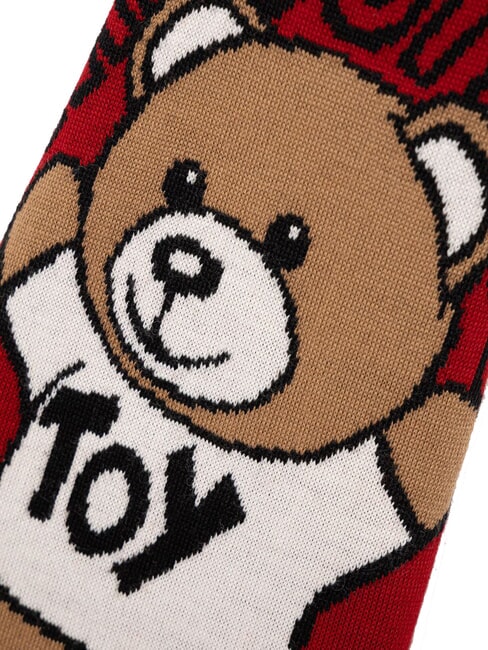 TEDDY Sciarpa misto lana rosso - Sciarpe