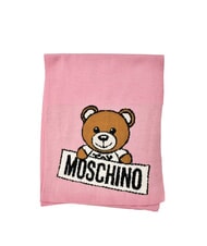 MOSCHINO TEDDY LOGO Sciarpa in misto lana - Sciarpe