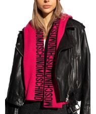 MOSCHINO LOGO Sciarpa fucsia - Sciarpe - 2