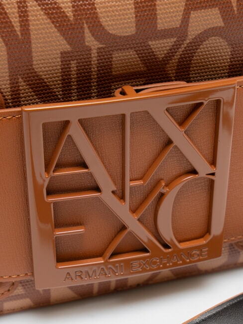 LOGO ALL OVER Camera case cam. rose/car. cafe - Borse Donna