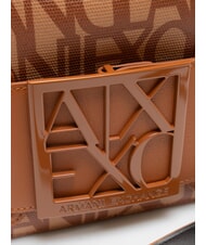 ARMANI EXCHANGE LOGO ALL OVER Camera case cam. rose/car. cafe - Borse Donna - 3