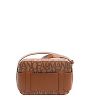 ARMANI EXCHANGE LOGO ALL OVER Camera case cam. rose/car. cafe - Borse Donna - 4