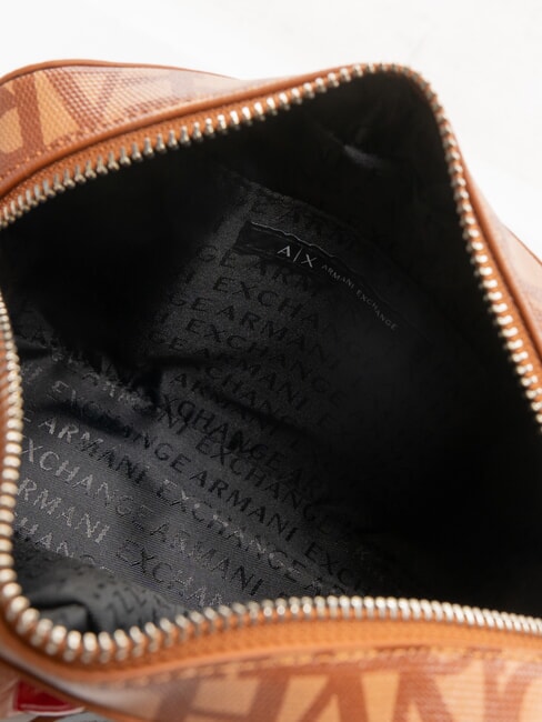 LOGO ALL OVER Camera case cam. rose/car. cafe - Borse Donna