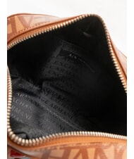 ARMANI EXCHANGE LOGO ALL OVER Camera case cam. rose/car. cafe - Borse Donna - 5
