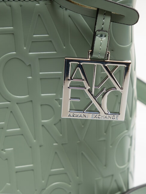 LOGO EMBOSSED Borsetta a mano, con tracolla sage - Borse Donna