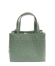 ARMANI EXCHANGE LOGO EMBOSSED Borsetta a mano, con tracolla sage - Borse Donna - 4