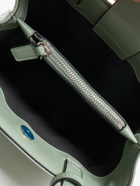 LOGO EMBOSSED Borsetta a mano, con tracolla sage - Borse Donna