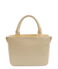 LOVE MOSCHINO MADE WITH LOVE Mini Bag a mano, con tracolla avorio - Borse Donna - 3