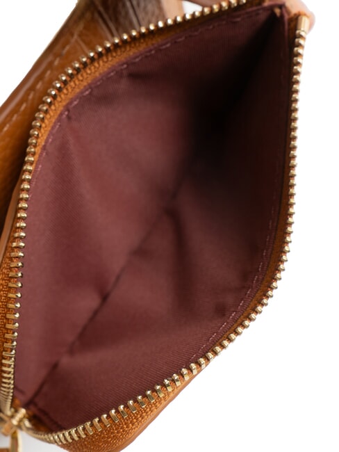 VOILE Portafoglio medio in pelle martellata CUIR - Portafogli Donna