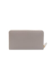 COCCINELLE VOILE Portafoglio grande zip around in pelle light grey - Portafogli Donna - 3