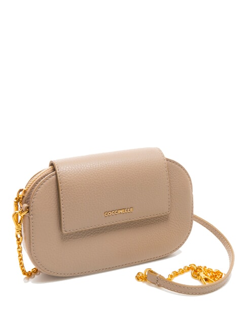 FAINT Borsa mini in pelle martellata powder pink - Borse Donna