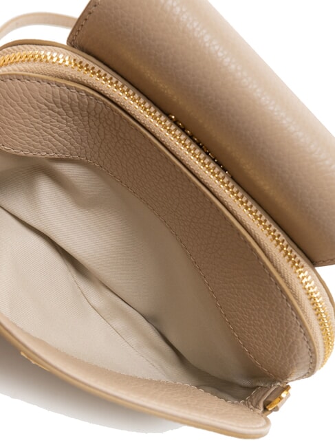 FAINT Borsa mini in pelle martellata powder pink - Borse Donna