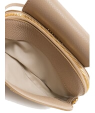 COCCINELLE FAINT Borsa mini in pelle martellata powder pink - Borse Donna - 6