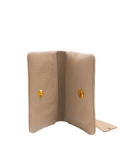 COCCINELLE SOFTY Portacarte in pelle martellata powder pink - Portafogli Donna - 2