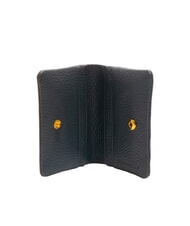 COCCINELLE SOFTY Portacarte in pelle martellata midnight blue - Portafogli Donna - 2