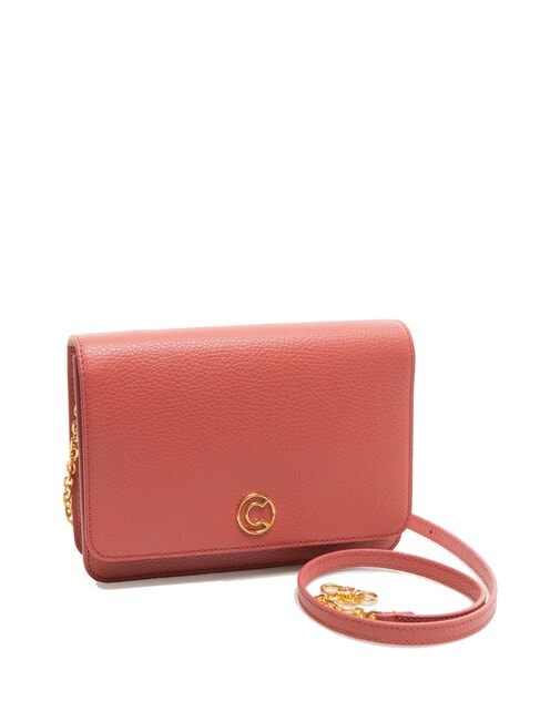 TULIP Borsa in pelle martellata con flap  pot - Borse Donna