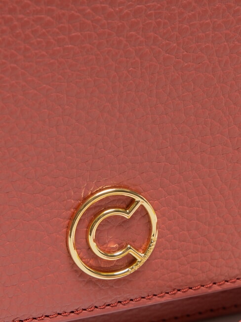 TULIP Borsa in pelle martellata con flap  pot - Borse Donna