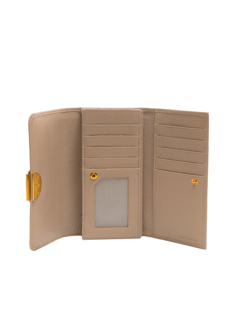 TALEA Portafoglio continental in pelle martellata powder pink - Portafogli Donna