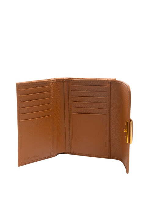 TALEA Portafoglio medio in pelle martellata CUIR - Portafogli Donna