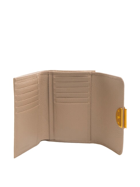 TALEA Portafoglio medio in pelle martellata powder pink - Portafogli Donna