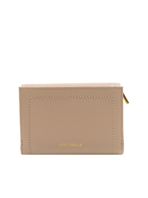 TALEA Portafoglio medio in pelle martellata powder pink - Portafogli Donna