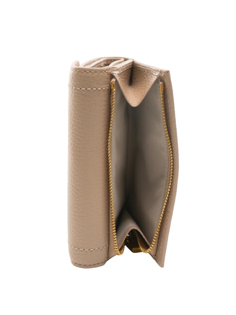 TALEA Portafoglio medio in pelle martellata powder pink - Portafogli Donna