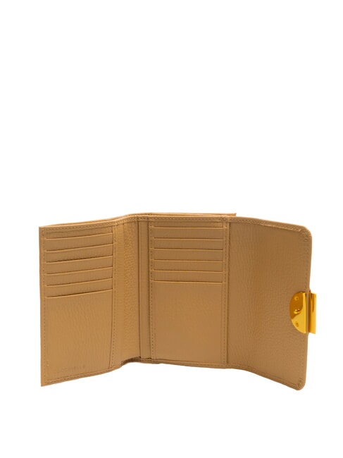 TALEA Portafoglio medio in pelle martellata fresh beige - Portafogli Donna