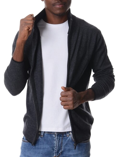 12GG Maglione dark grey melange - Maglie Uomo