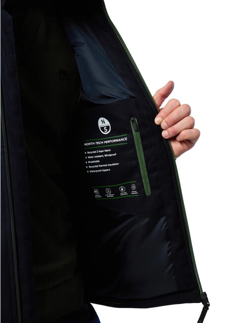 TECH SAILOR  Giacca impermeabile navy blue - Giacche Uomo