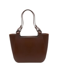 THE BRIDGE LUCIA Borsa shopping a spalla in pelle MARRONE - Borse Donna - 4