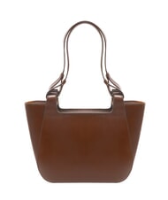 THE BRIDGE LUCIA Borsa shopping a spalla in pelle MARRONE - Borse Donna - 4