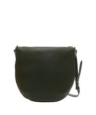 THE BRIDGE AMELIA Borsa a spalla in pelle derby green abb. oro - Borse Donna - 4