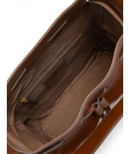 THE BRIDGE CARLOTTA Borsa sacca in pelle con tasche MARRONE - Borse Donna - 4