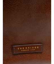 THE BRIDGE CARLOTTA Borsa in pelle a secchiello MARRONE - Borse Donna - 3