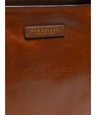 THE BRIDGE CARLOTTA Borsa shopping in pelle MARRONE - Borse Donna - 3