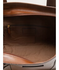 THE BRIDGE CARLOTTA Borsa shopping in pelle MARRONE - Borse Donna - 5