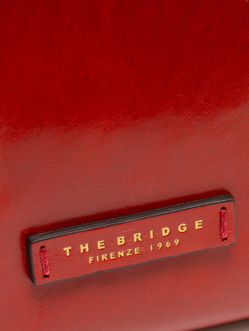 FIONA Borsa tote in pelle con tracolla flamenco abb. oro - Borse Donna