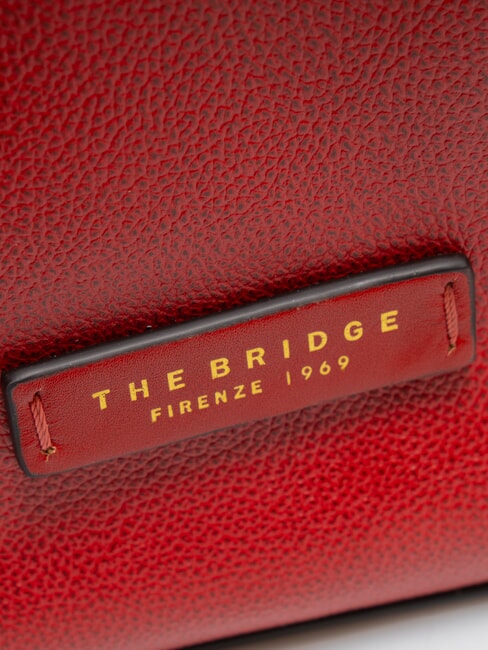 CARLOTTA Borsa a secchiello a tracolla ciliegia/oro - Borse Donna