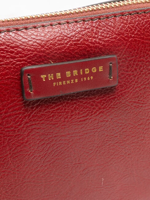 CARLOTTA Beauty case in pelle ribes/oro - Beauty Case