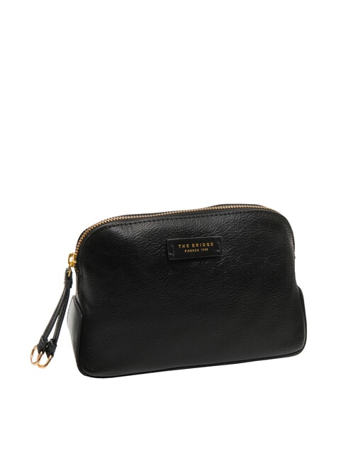 CARLOTTA Beauty case in pelle Nero Oro - Beauty Case